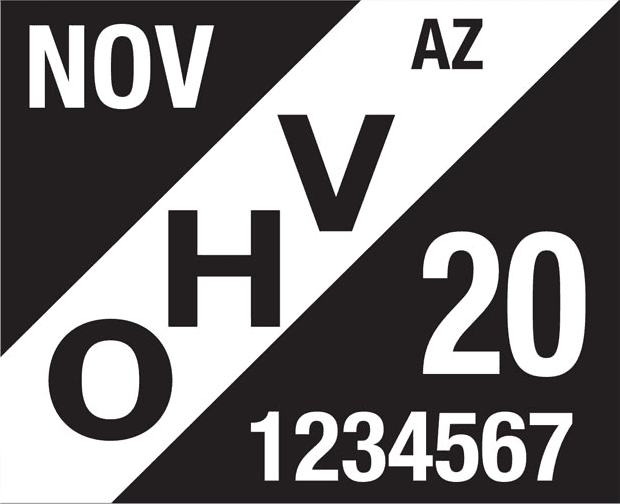 Arizona OHV decal